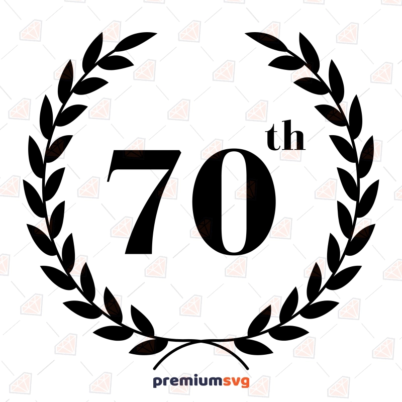 70th Birthday SVG, Aged To Perfection SVG Clipart Birthday SVG Svg