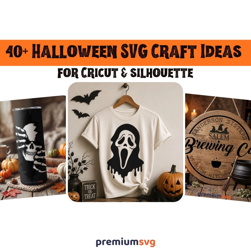 40+ Halloween SVG Ideas for Cricut: Shirts, Decor & More 
