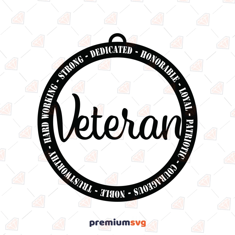 Veteran SVG Cut File, Military SVG Veterans Day SVG Svg