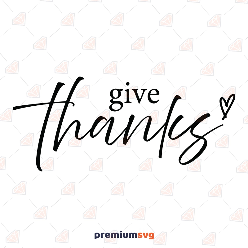 Give Thanks SVG, Thanksgiving SVG Design for T-shirt Halloween SVG Svg