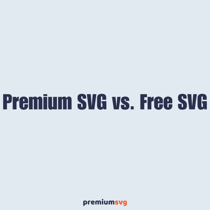 Premium SVG vs. Free SVG