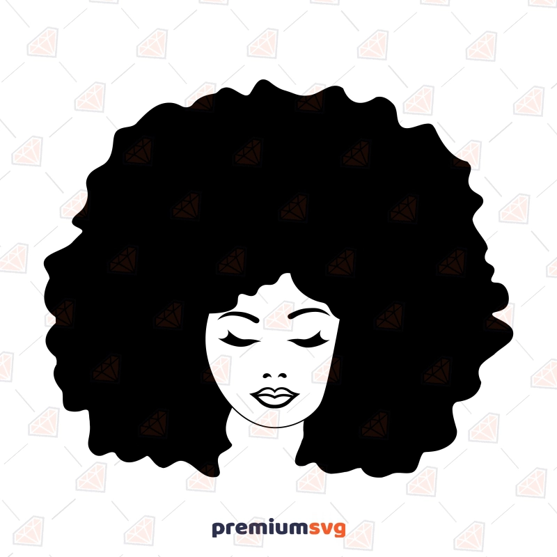 Afro Diva SVG File, Instant Download Black Lives Matter Svg