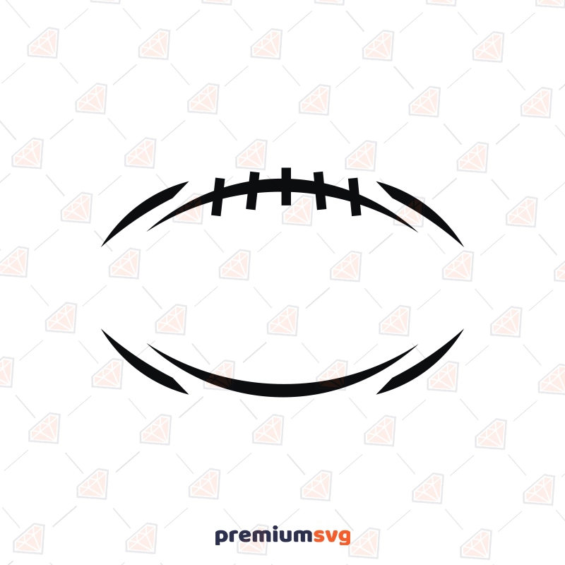 American Football SVG Line Art, Football Clip Art Football SVG Svg