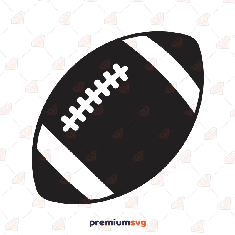 American Football SVG Cut File, Instant Download Football SVG Svg