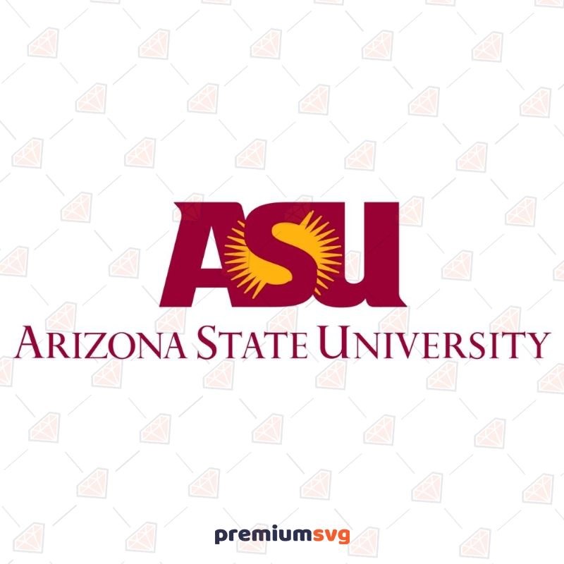 Arizona State University SVG Cut Files, Instant Download College Or University Svg
