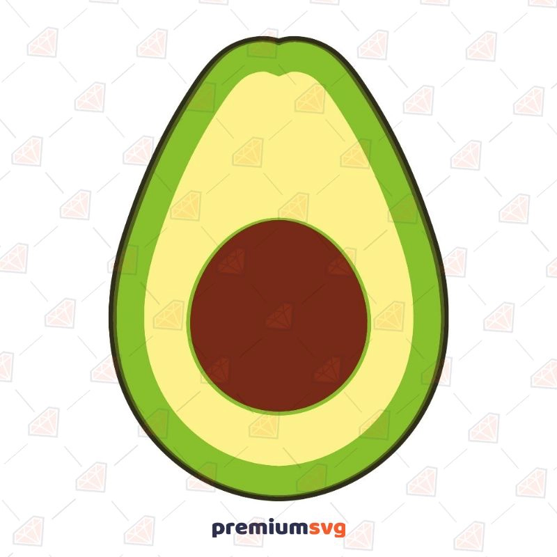 Avocado SVG Design Fruits and Vegetables SVG Svg