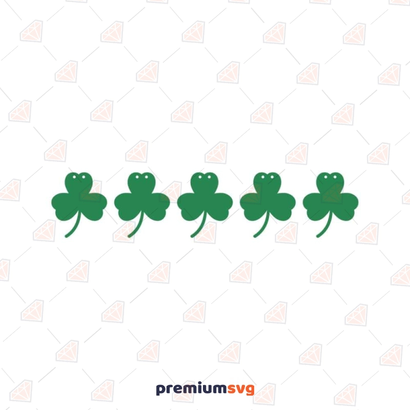 Banner from Shamrocks SVG, St Patrick's Day Clover SVG St Patrick's Day SVG Svg