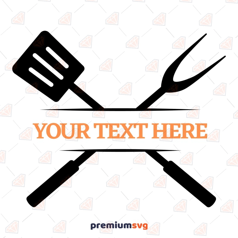 Grill Tools SVG BBQ Tools SVG Grilling Barbecue Vector Clipart