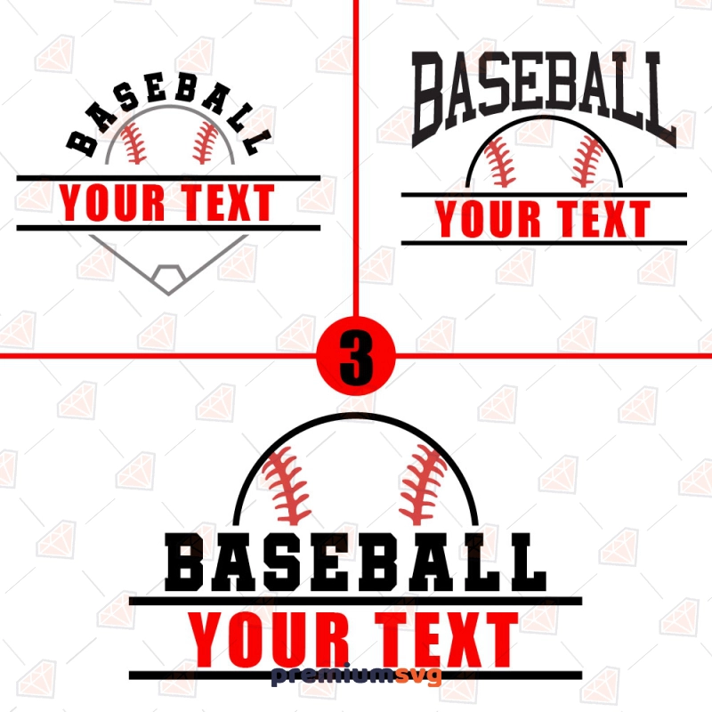 Baseball Monogram SVG Cut Files Baseball SVG Svg