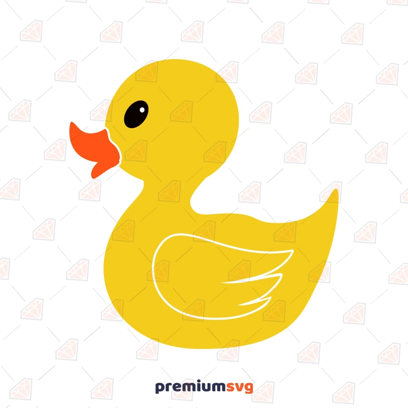 Bath Duck SVG, Toy Duck SVG Vector Files Baby SVG Svg