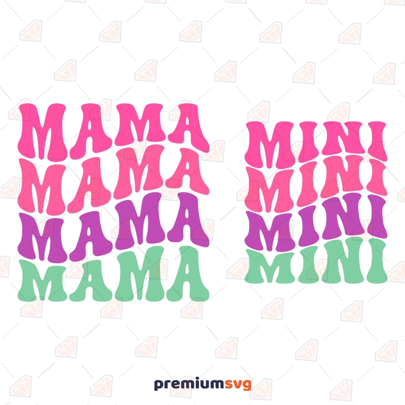 Mama Mini SVG, PNG, JPEG, Cricut Files Mother's Day SVG Svg