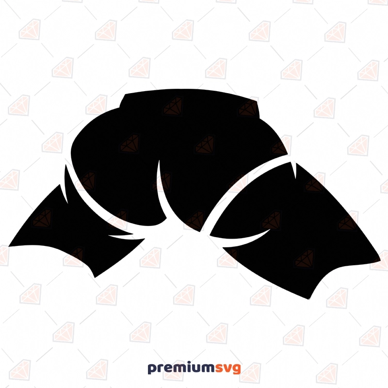 Booty Silhouette SVG Cut Files, Booties SVG Instant Download Vector Illustration Svg