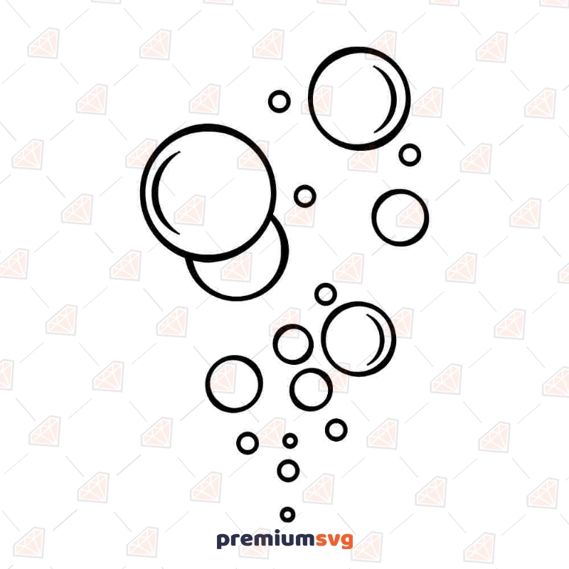 Bubble SVG Cut File & Clipart Shapes Svg