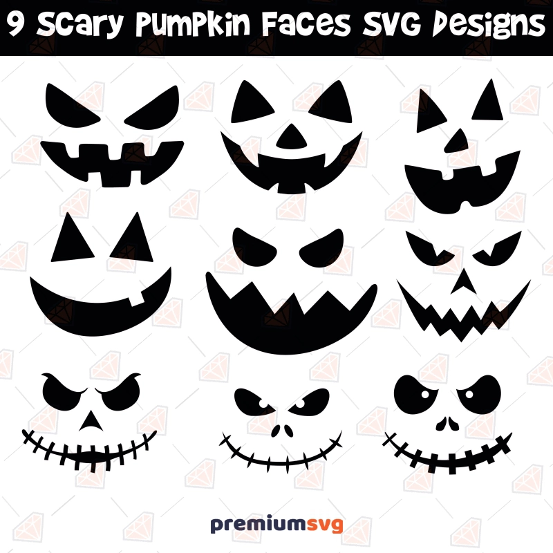 Jack O' Lantern Face T-shirt Design Vector Download