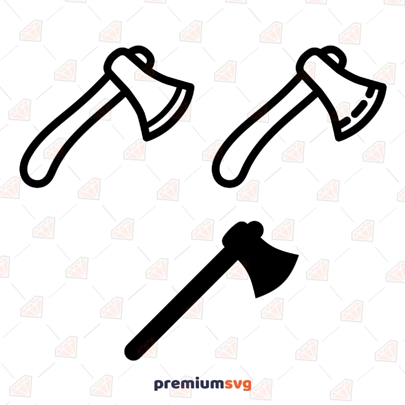 Camping Axe SVG Cut File, Camping Axe Bundle SVG Instant Download Camping SVG Svg