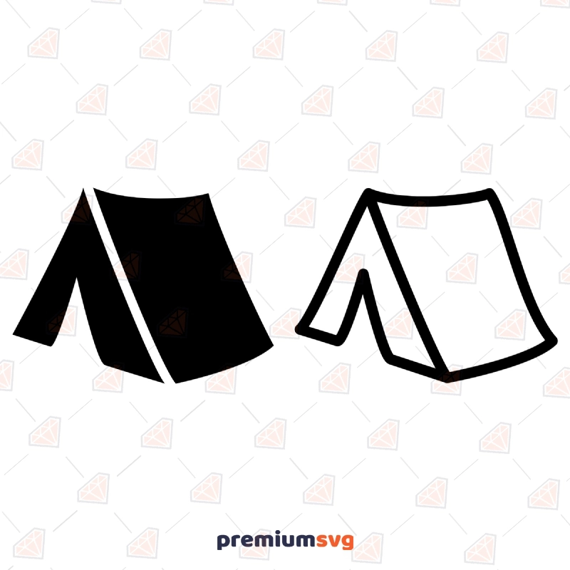 Camping Tent SVG Cut File, Camp SVG Vector Digital Download Camping SVG Svg