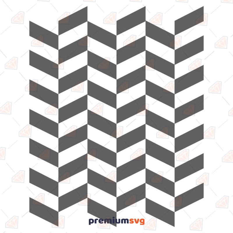 Chevron Seamless Pattern SVG Cut File Geometric Patterns Svg