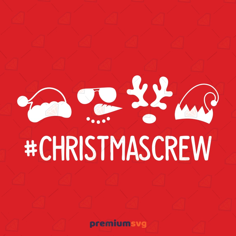 Christmas Crew SVG, Family Christmas Shirt Christmas SVG