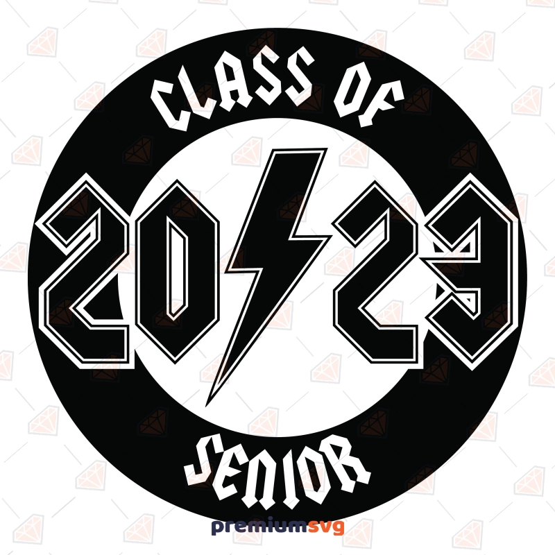 ACDC Class of 2023 Senior SVG File Graduation SVG Svg