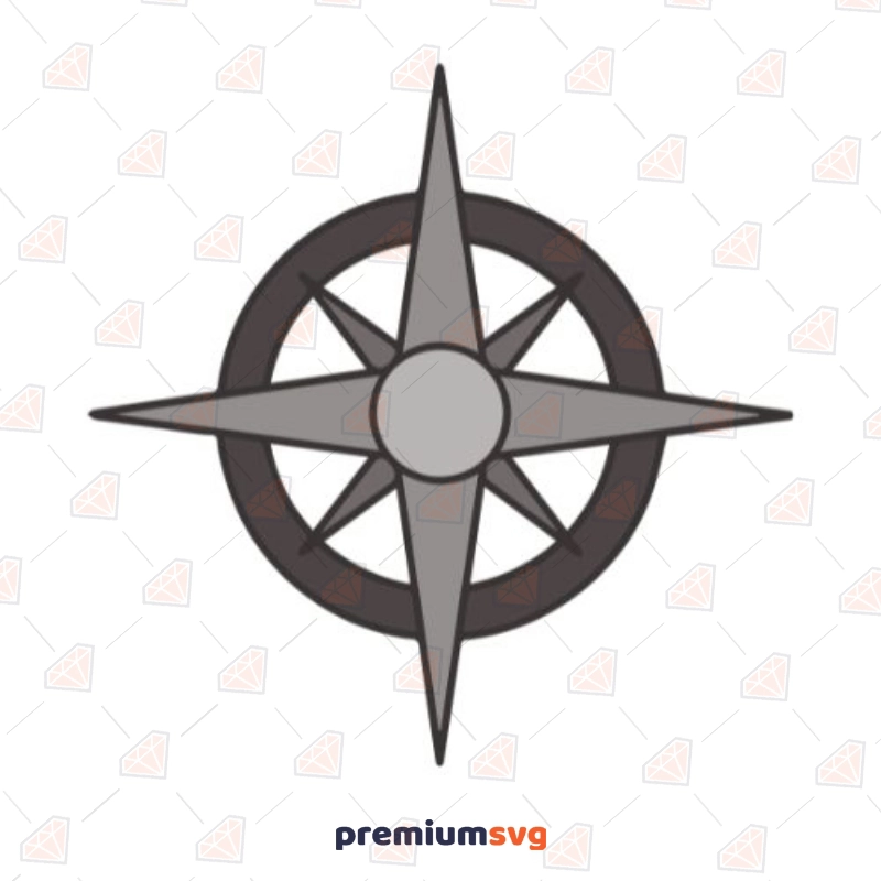 Compass SVG Vector File, Compass Clipart Files Symbols Svg