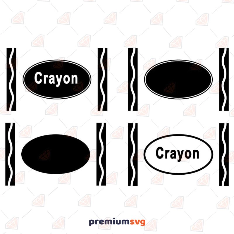 Crayon Wrapper SVG School SVG Svg