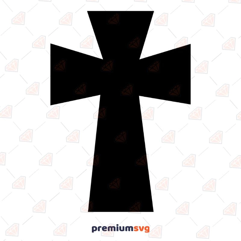 Cross SVG Vector File, Cross Cutfile Instant Download Christian SVG Svg