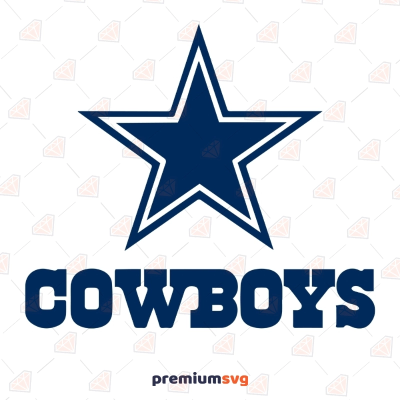 Dallas Cowboys SVG Vector File, Cowboys Star SVG Cut Files Texas SVG Svg