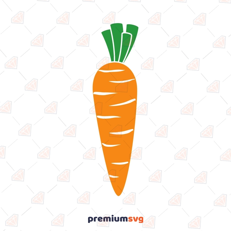Simple Carrot SVG Cut & Clipart File, Easter Day SVG Easter Day SVG Svg