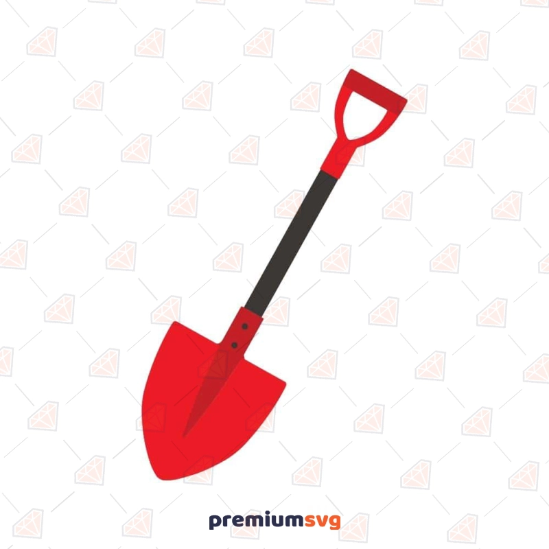 Firefighter Shovel SVG, Red Shovel SVG Instant Download Firefighter SVG Svg