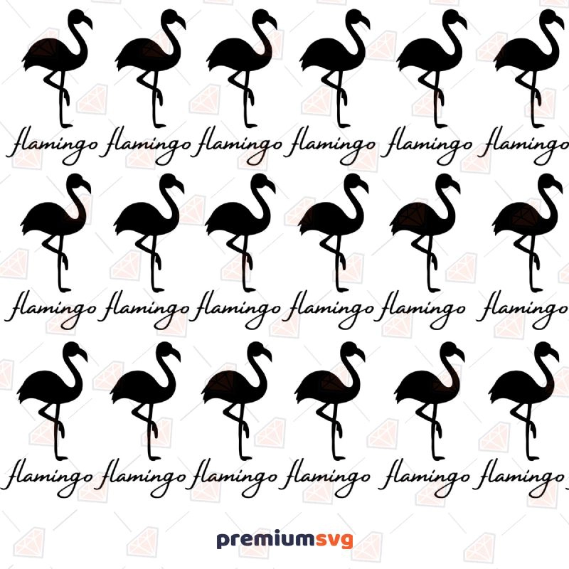 Flamingo Pattern SVG, PNG, JPEG Background Patterns Svg