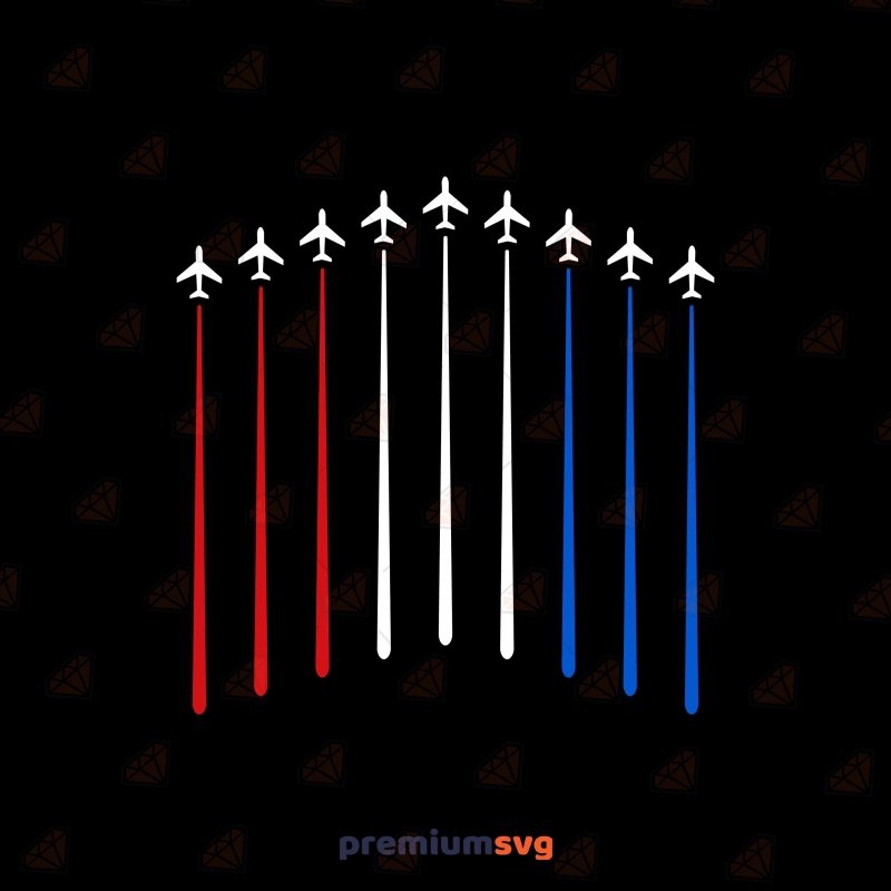 Flyover SVG, 4th of July Shirt Design 4th Of July SVG Svg