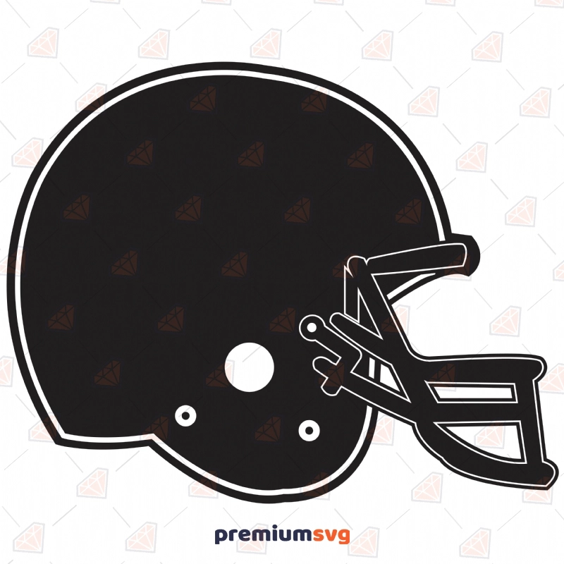 Football Helmet SVG Clipart Cut File Football SVG Svg