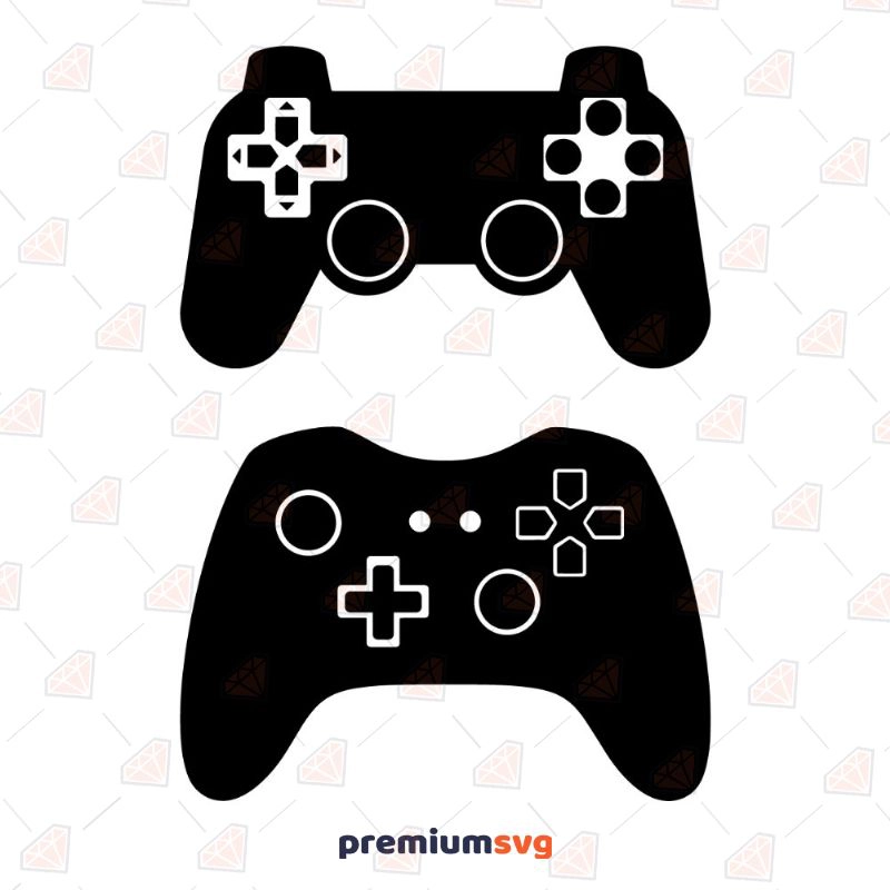 Game Controller Svg Video Gamer Svg Controller Gamer Svg Cutting File  Gaming Png Clipart Image Game Controller Dxf Cut File 