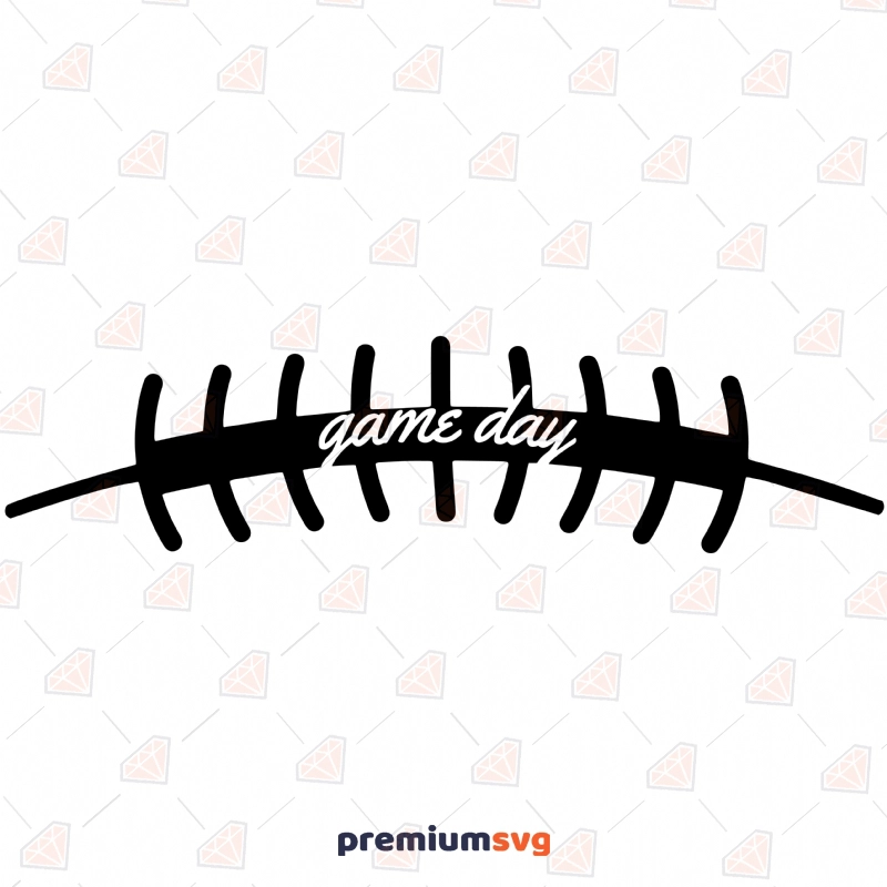 Game Day Stitches SVG Cut File Gaming Svg