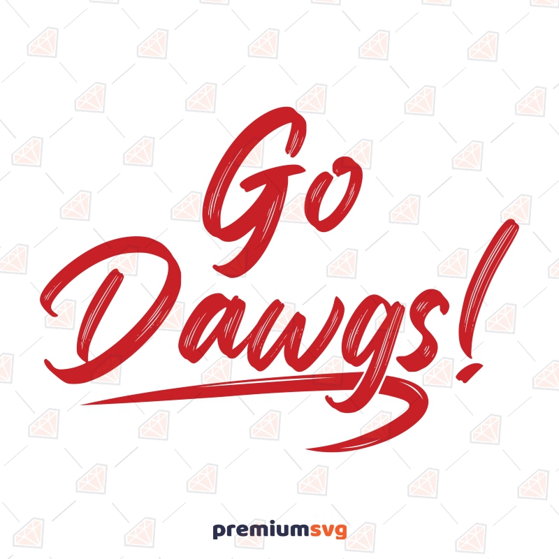 Go Dawgs SVG, Georgia Bulldogs SVG Football SVG Svg