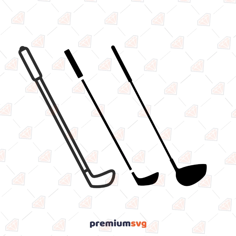 Golf Stick Bundle SVG, Golf Club Instant Download Golf SVG Svg