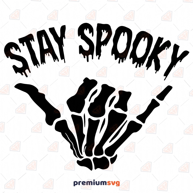 Halloween Stay Spooky SVG Cut Files Halloween SVG Svg