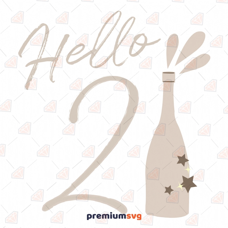 Hello 20th SVG Cut Files, 20th Birthday Instant Download Birthday SVG Svg