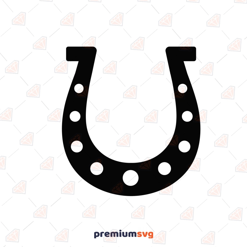 Horseshoe SVG Cut File, Horseshoe Clipart Horse SVG Svg