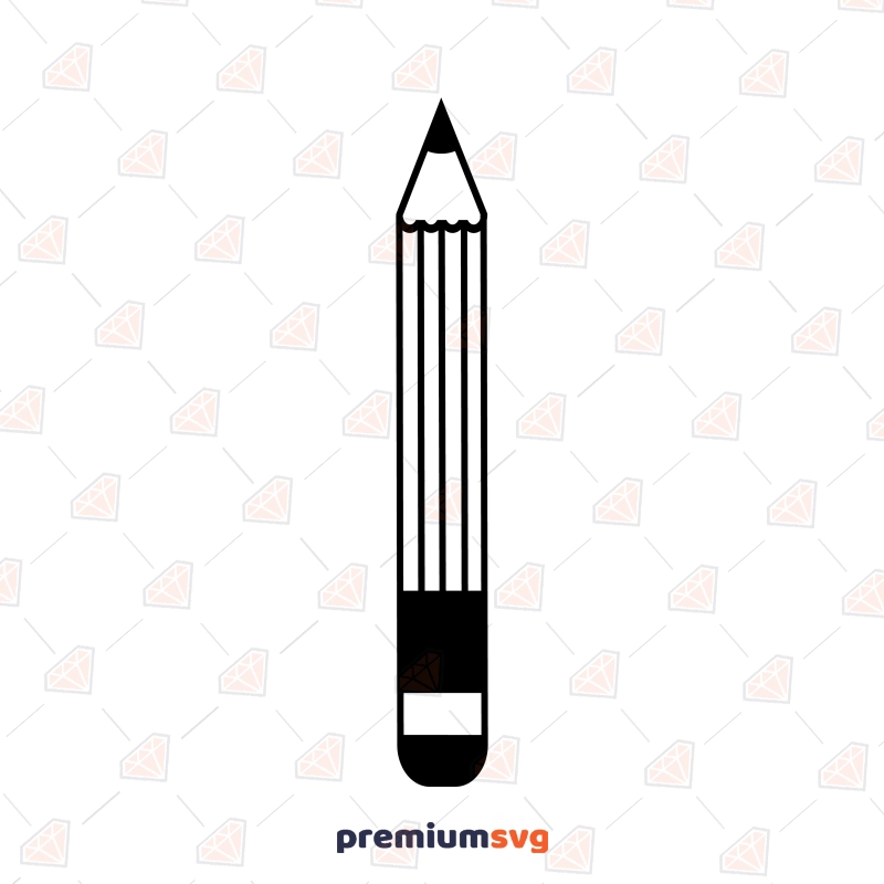 Pencil SVG Vector, Pencil Clipart SVG Instant Download Vector Objects Svg