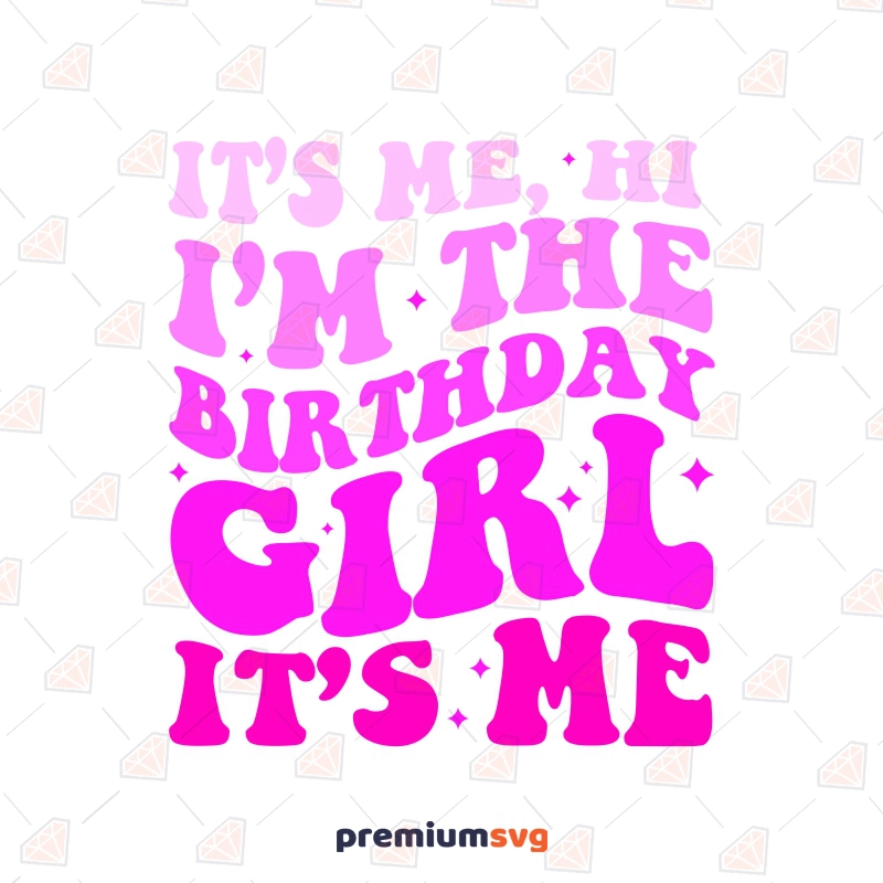50 Sacchetti Regalo Compleanno Musica Pop – It's Me Hi I'm The Birthday Girl – Borse Bomboniere Per Fan Cantanti E Amanti Della Musica