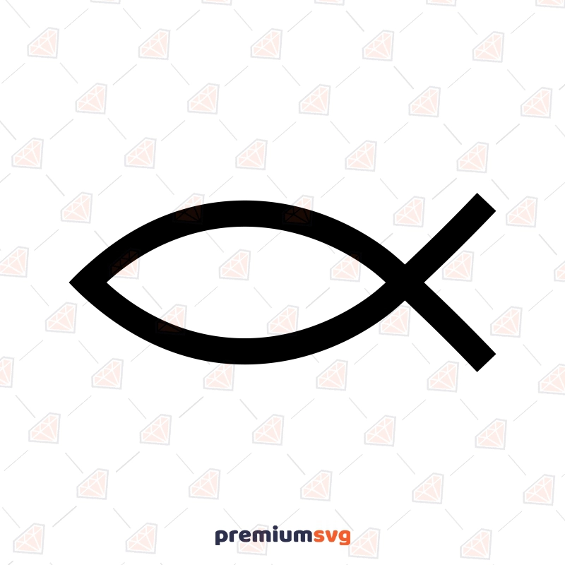 Jesus Fish SVG Cut File Jesus SVG
