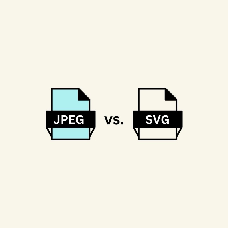 Difference between JPEG and SVG