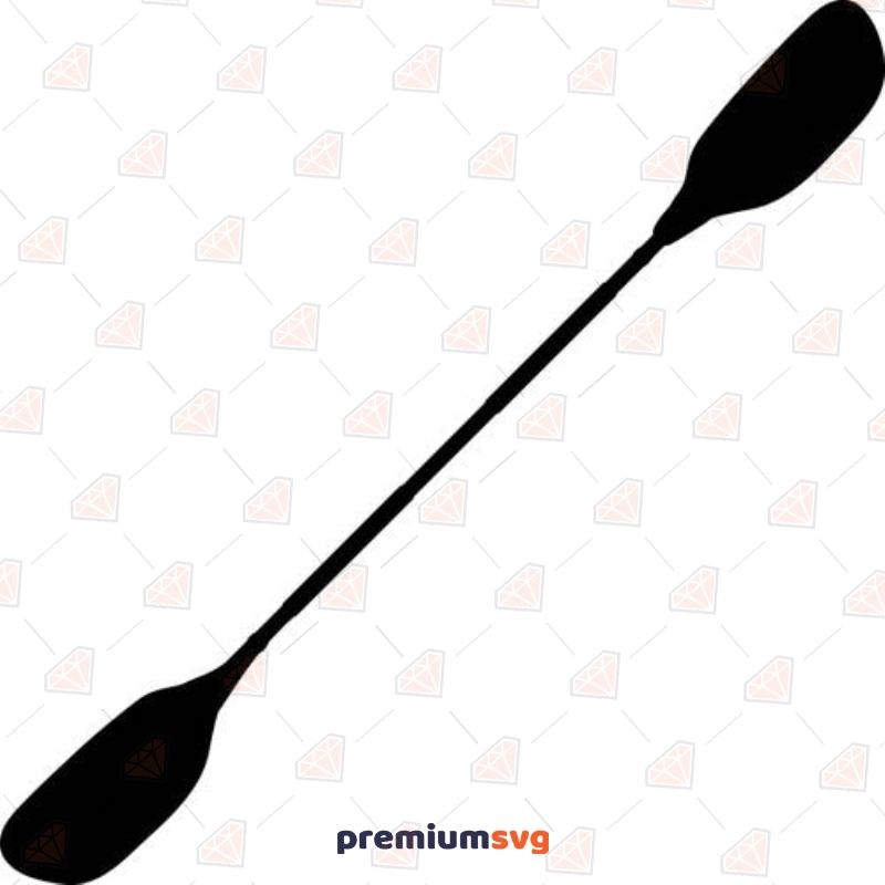 Kayak Paddle SVG & Clipart File, Instant Download Kayak SVG Svg