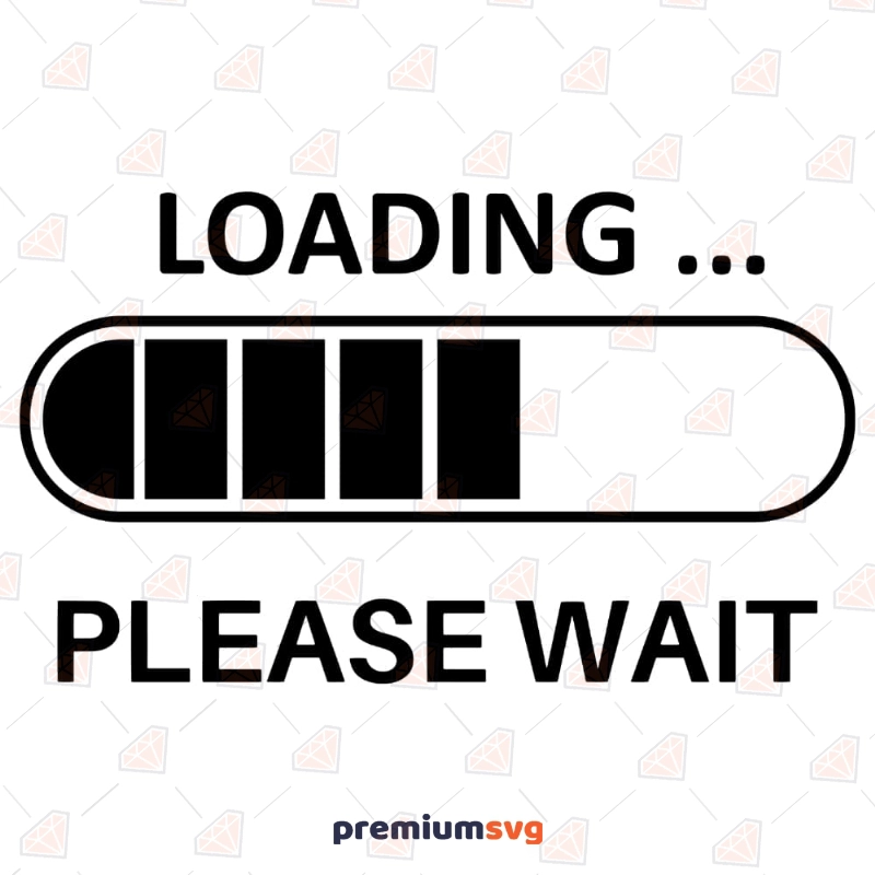 Loading Please Wait SVG File Vector Illustration Svg