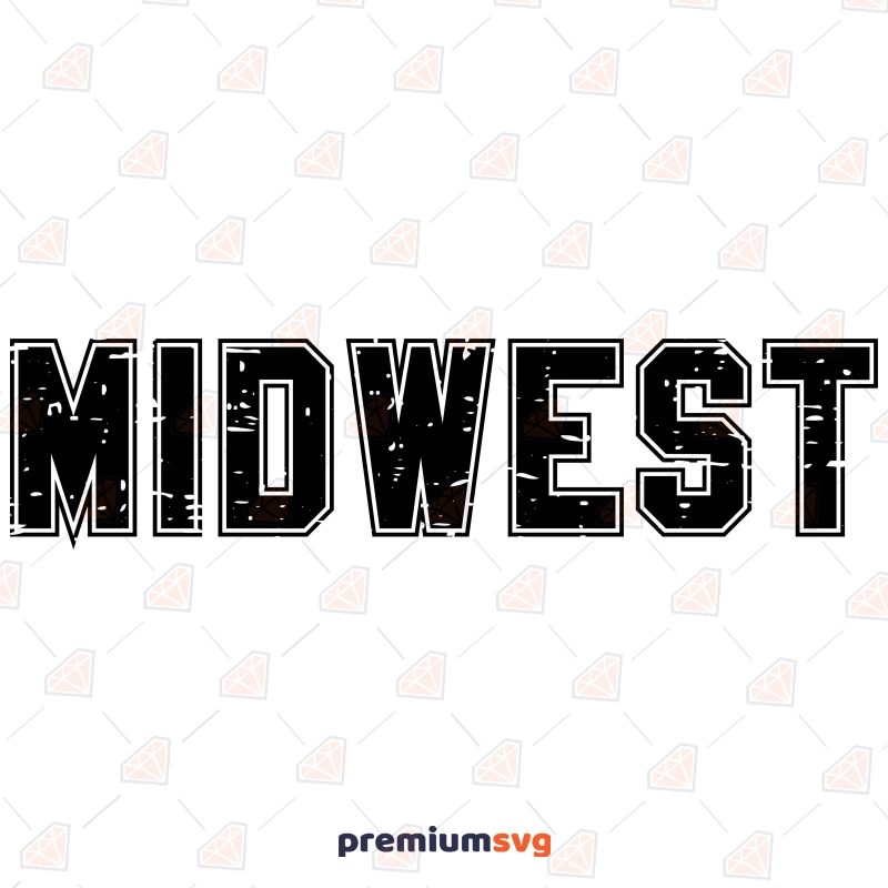 Midwest SVG Design For Shirt, Instant Download T-shirt SVG Svg