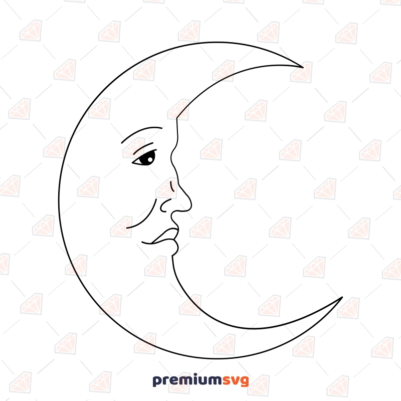 60 Moon SVG Bundle, Night moon svg, Moon dxf, Moon png, Moon eps, Moon  vector, Moon cut files, Moon phases svg, Full moon svg, Moon SVG