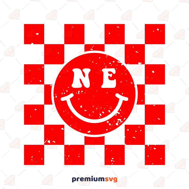 Nebraska Smile SVG, State Pride Smiley Face Cut File for Crafters & Small Business Use USA SVG Svg