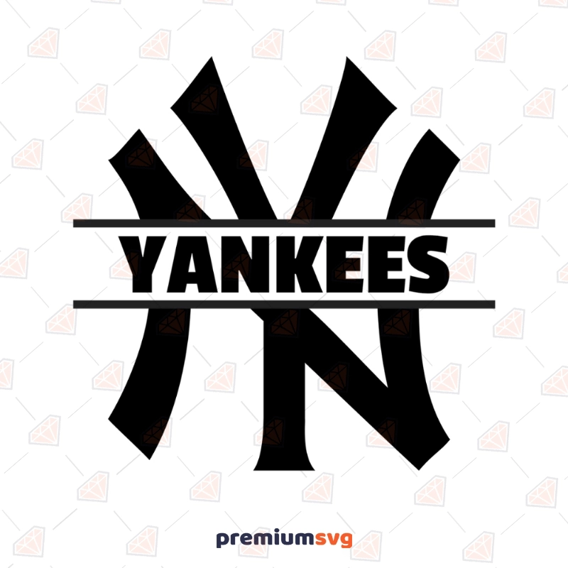 New York Yankees Monogram SVG Cut File Symbols Svg