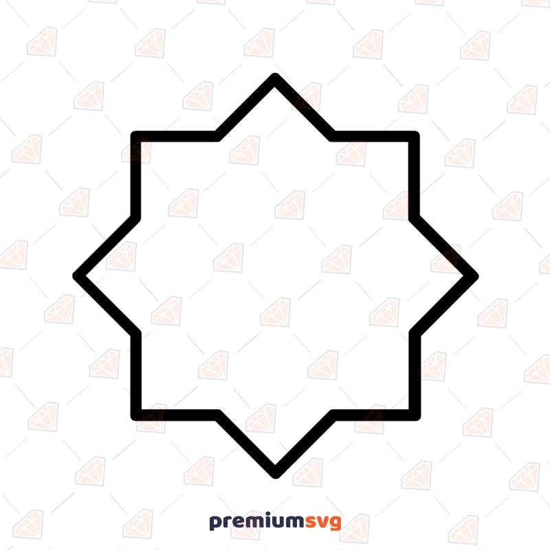 Octagram SVG Cut Files Religion Svg